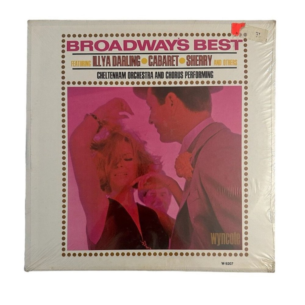 Broadway's Best Featuring Illya Darling Cabaret Vinyl Album 1967 LP W9207 Sealed